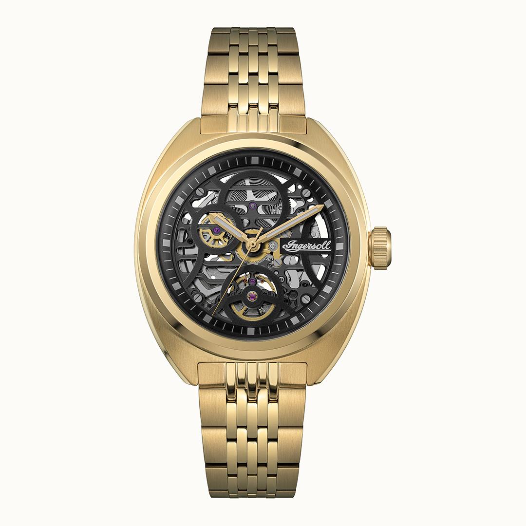 Ingersoll The Wrangler I16902 Herrenuhr • Automatikwerk • Skelett-Zifferblatt