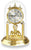 Orologio da tavolo Haller 23x15 cm ottone • quarzo • pendolo rotante