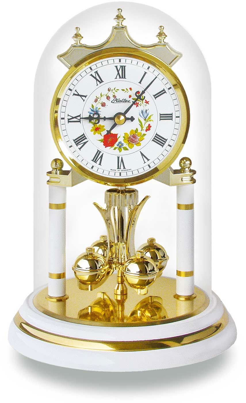 Orologio da tavolo Haller 23x15 cm in ottone • Preciso movimento al quarzo • Design elegante • Estetica classica
