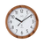 Orologio da parete JVD 25 cm Ø in plastica • Radiocontrollato • Design moderno