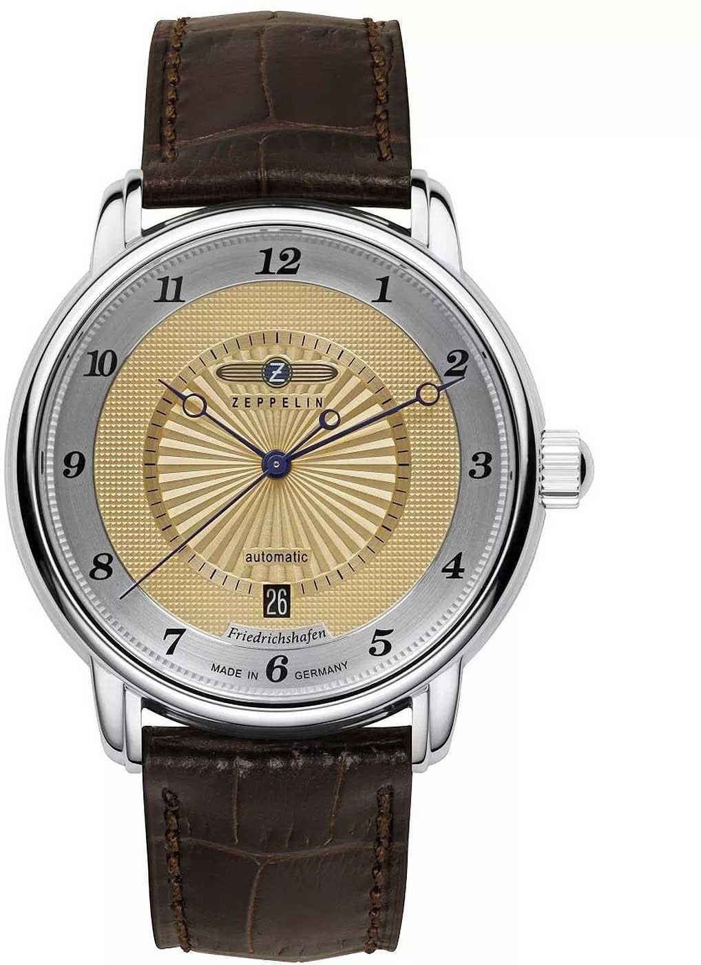 Orologio da uomo Zeppelin New Captain's Line 8556-5 • Made in Germany