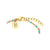 Prinzessin Lillifee 2033365 Bracciale Oro • Rivestimento IP Oro • Moschettone