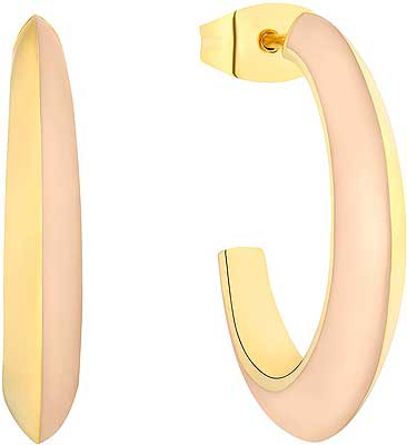 Orecchini a cerchio bicolore - s.Oliver Jewelry Modello: 2036843