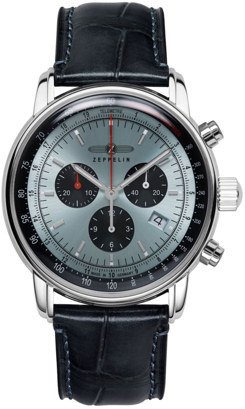 Zeppelin LZ 14 Marine 8886-2 Orologio da uomo • Made in Germany • Cronografo Marine