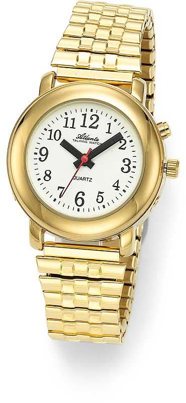 Orologio parlante da donna Atlanta Seniorenuhr 8915/9 • Annuncio vocale dell'ora • Alto contrasto