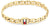 Bracciale da uomo – Elegante design a catena d'ancora in acciaio inossidabile color oro – Tommy Hilfiger Modello: 2790646