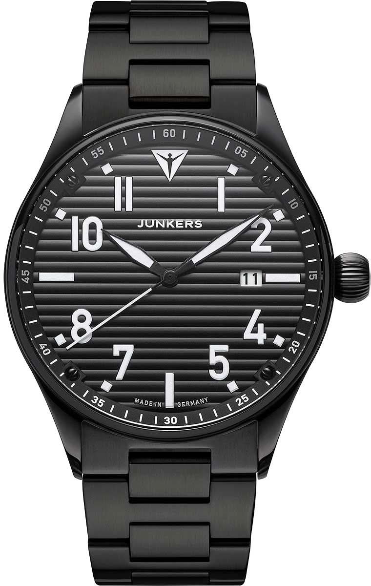 Junkers Flieger 9.03.03.02.M Orologio da uomo • Lamiera ondulata • Zaffiro