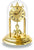 Orologio da tavolo Haller 30x20 cm in plastica, ottone, vetro • Movimento al quarzo silenzioso • Numeri romani