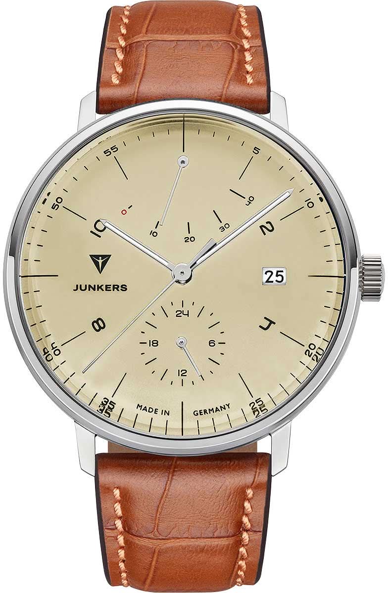 Junkers Bauhaus 9.11.01.05 Orologio da uomo • Riserva di carica • Germania