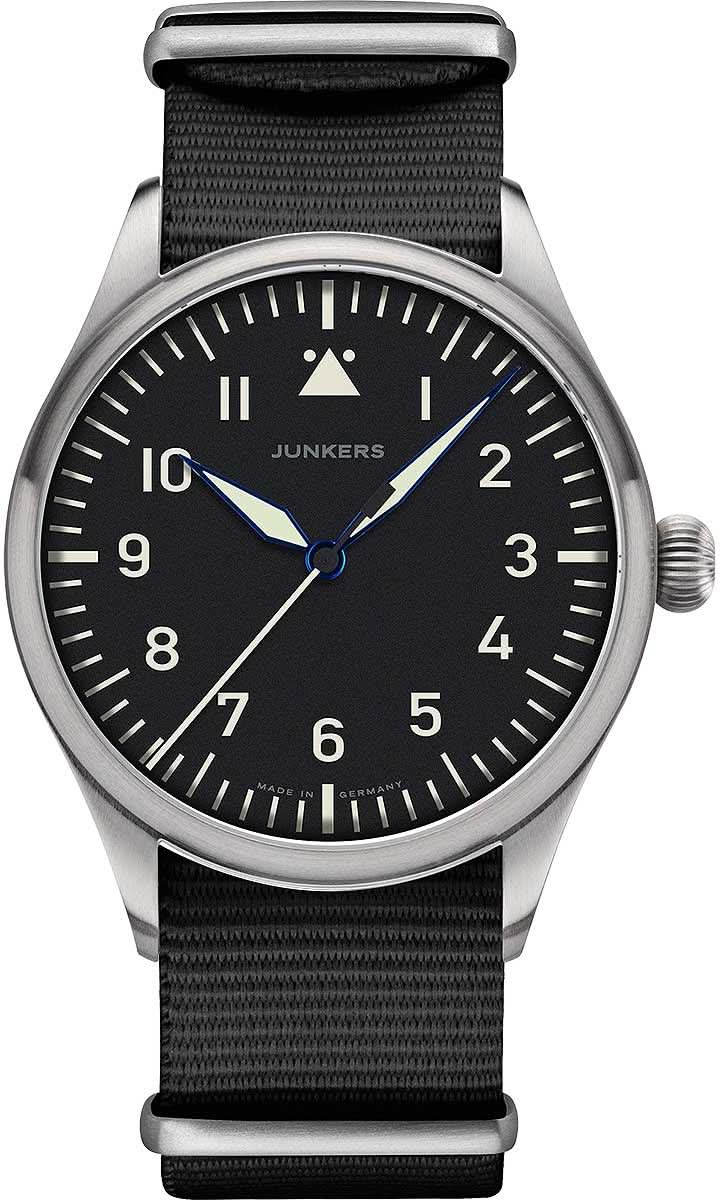 Orologio da uomo Junkers Baumuster A 9.20.01.02.N • Made in Germany • Vetro zaffiro