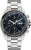 Orologio da uomo Junkers: cinturino in acciaio, quadrante cronografo blu, automatico