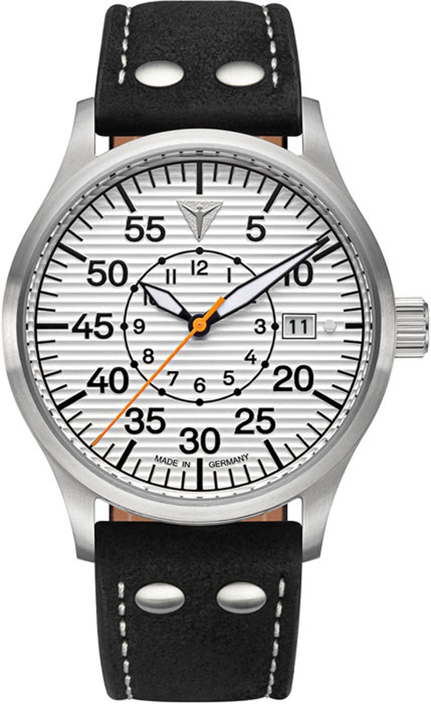 "Orologio da uomo Junkers Baumuster 9.52.01.03 • Look lamiera ondulata • Made in Germany"