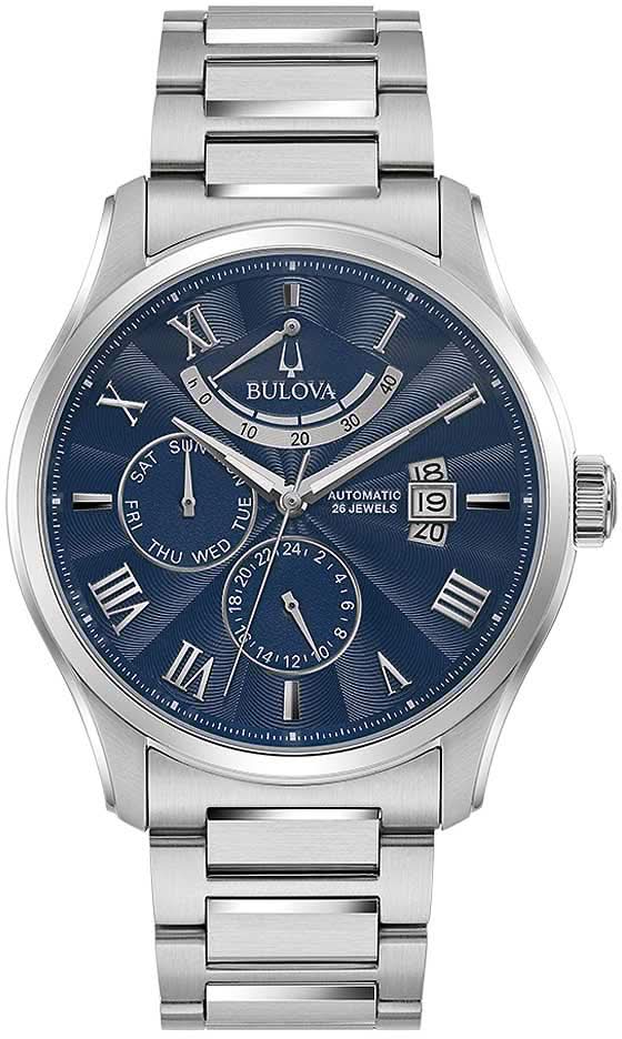 Orologio da uomo Bulova Classic Wilton 96C147 • Movimento automatico • Indicatore di riserva di carica