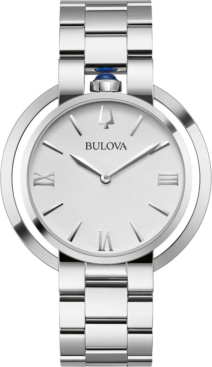 Bulova Rubaiyat 96L306 da donna • Corona cabochon • Vetro zaffiro