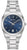 Orologio da donna con quadrante blu, bracciale in acciaio inossidabile argentato e datario
