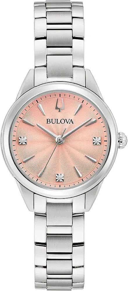 Orologio da donna Bulova Sutton 96P254 • Dettagli in diamanti • Quadrante in madreperla