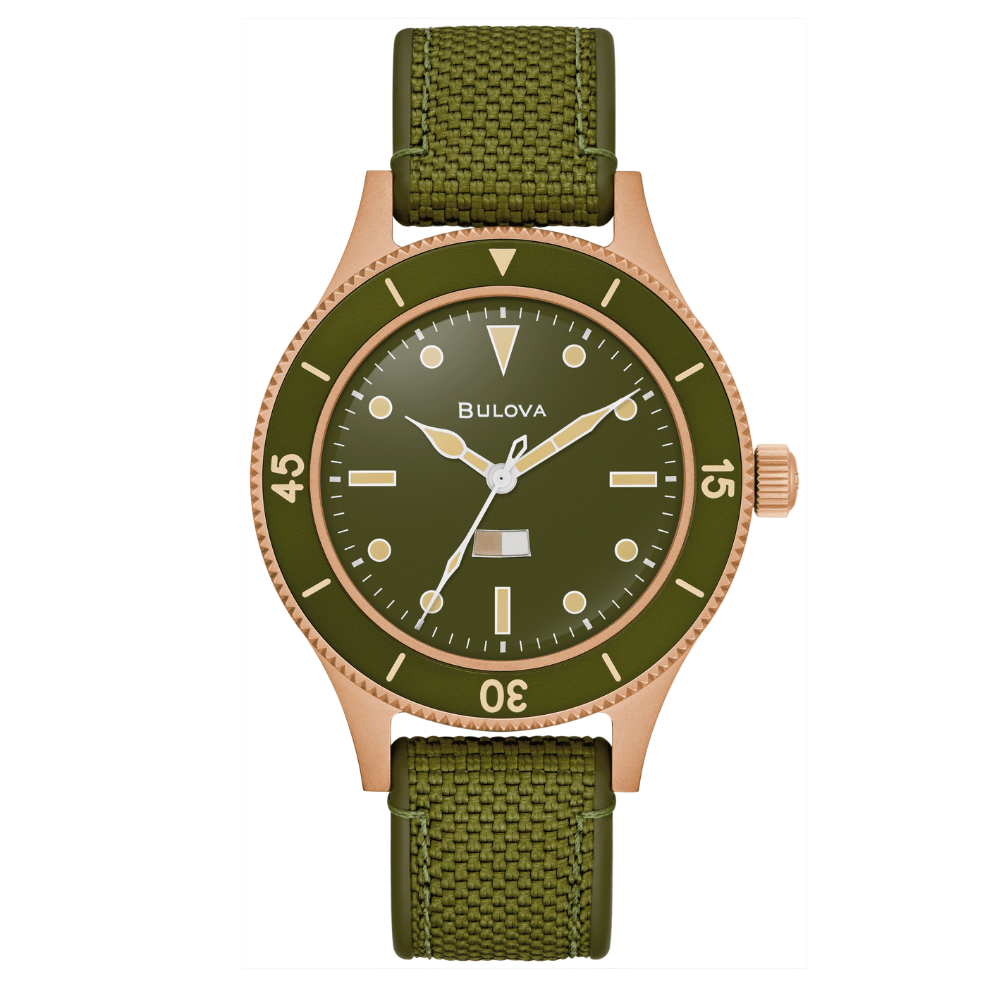 Bulova Marine Star 98A324 Orologio da Uomo • Quadrante Scheletrato • Impermeabile 200m