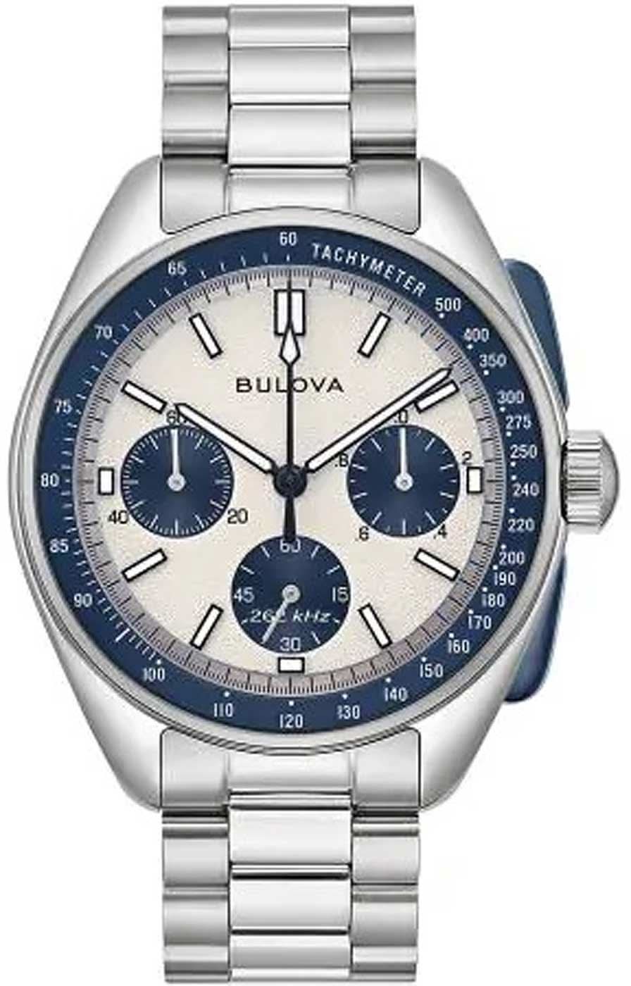 Bulova Lunar Pilot 98K112 da uomo • Movimento al quarzo da 262 kHz