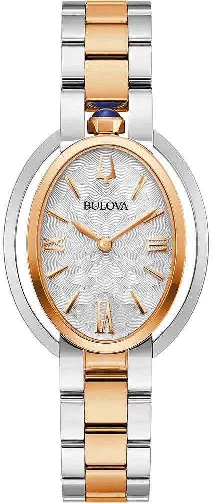 Bulova Rubaiyat 98L322 Orologio da Donna • Eredità Storica • Corona Cabochon a ore 12