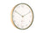 Karlsson Joy KA5926GR Wanduhr Grün • Geräuschloses Sweep-Uhrwerk • Birkenholz & Pink Ribbon