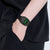 Casio Vintage A1100B-1EF Orologio • Iconico Design Retrò • LCD Verde