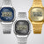 Casio A140WEG-9AEF Unisex-Armbanduhr Edgy Collection Goldfarben • Digitales Display • Retro-Design, Bild 6
