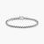 Bracciale THOMAS SABO in argento sterling 925 con pietre rosa e bianche, design elegante e raffinato.