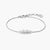 Bracciale con scintillanti zirconi Bold Elegance Argento