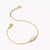 Bracciale da donna, placcato oro 18k, zircone bianco - THOMAS SABO Modello: A2221-414-14-VG