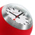 Mondaine Globe Clock A660.30335.16SBP Armbanduhr Rot • Schweizer Quarzwerk • Bauhaus-Design, Bild 3