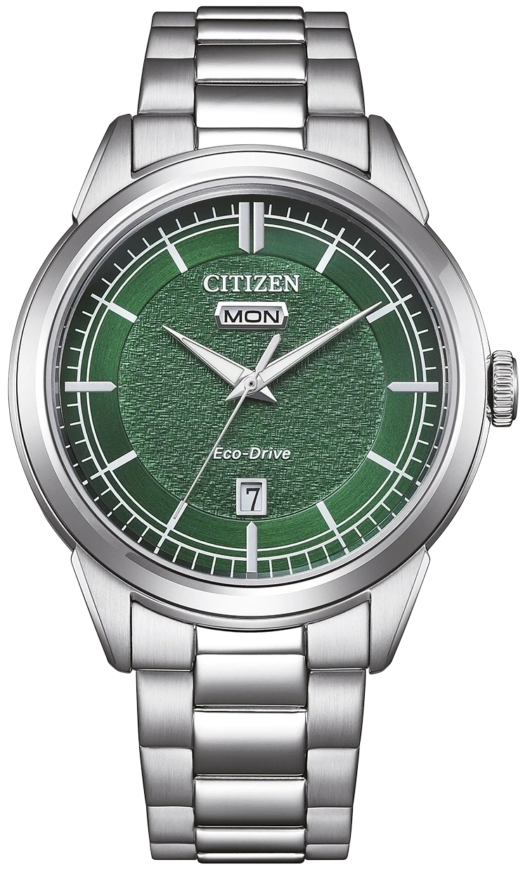 Citizen AW0151-85XC Orologio da uomo • Eco-Drive • Quadrante verde
