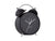 Karlsson Iconic KA5784BK Wecker Schwarz • Geräuschloses Sweep-Uhrwerk • Twin-Bell-Wecker