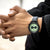 Orologio da uomo Citizen CA4505-21X • Eco-Drive a energia solare • Quadrante verde e cinturino in pelle