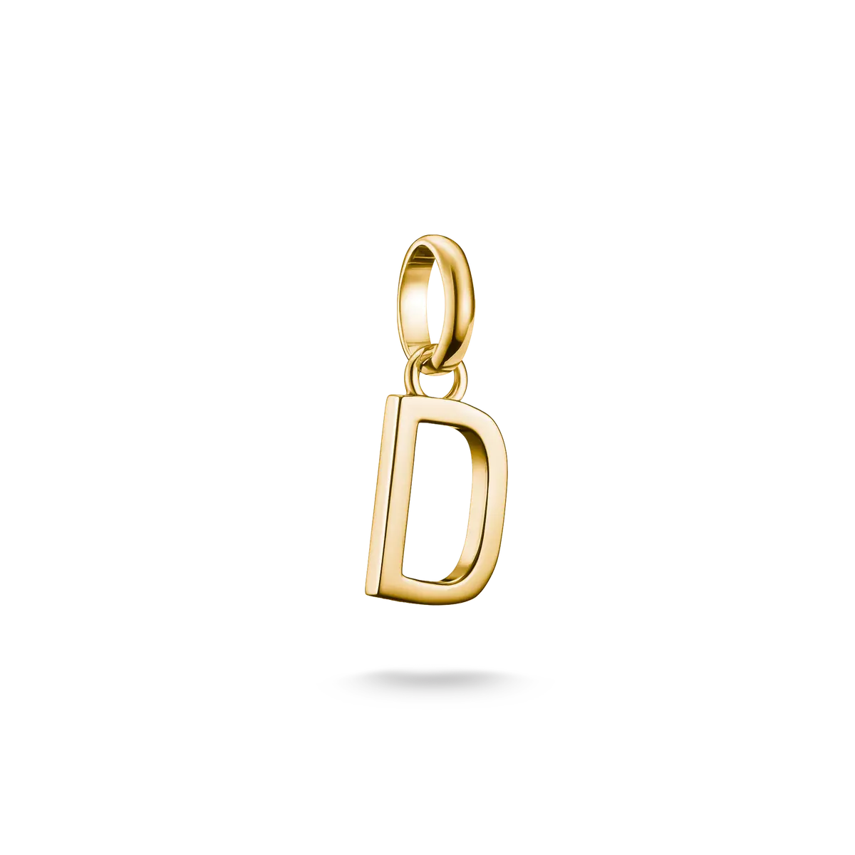 Ciondolo Charm, lettera "D", in argento dorato - Thomas Sabo Modello: CC1210-413-39
