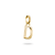 Ciondolo Charm, lettera "D", in argento dorato - Thomas Sabo Modello: CC1210-413-39
