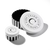 Ciondolo Charm, numeri angelici 111, con pietre preziose bianche, in argento, placcato oro - Thomas Sabo Modello: CC1248-414-14