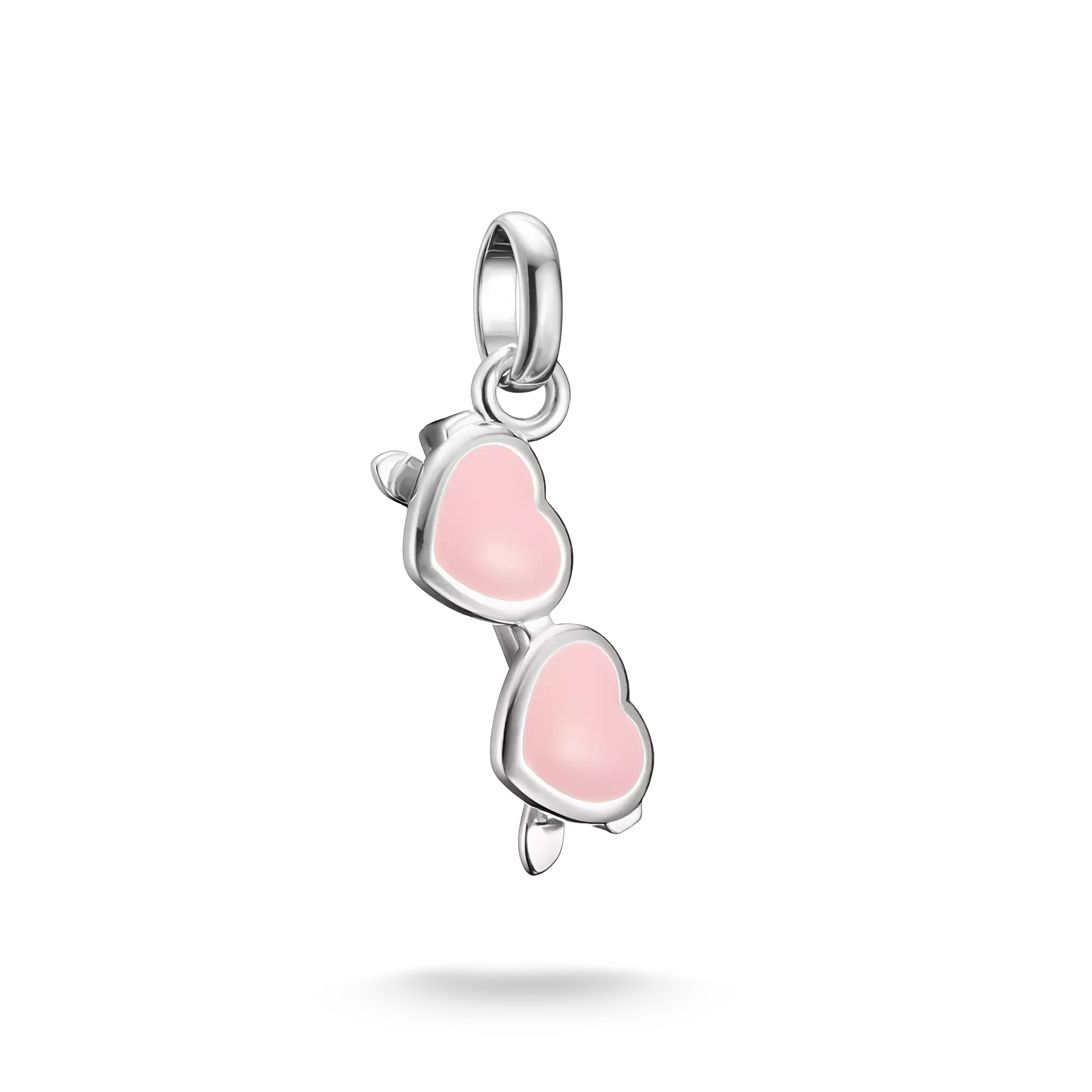 Donna, Charm Ciondolo Occhiali da Sole Rosa, Argento - Thomas Sabo Modello: CC1302-007-9