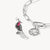 Ciondolo Charm Elegante Thomas Sabo Wednesday W Zirconia Argento Connect - Modello: CC1317-643-11