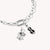 Ciondolo Charm Wednesday Lacrime Nere Zirconia Argento Riciclato Connect - THOMAS SABO Modello: CC1319-643-11