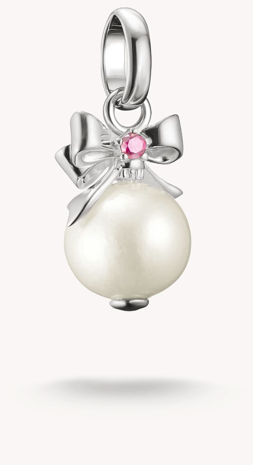 Ciondolo Perla con Fiocco - THOMAS SABO Modello: CC1323-X-14