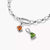 alt
Donna con collana con ciondolo a forma di cuore in argento sterling 925 con pavé di zirconi bianchi