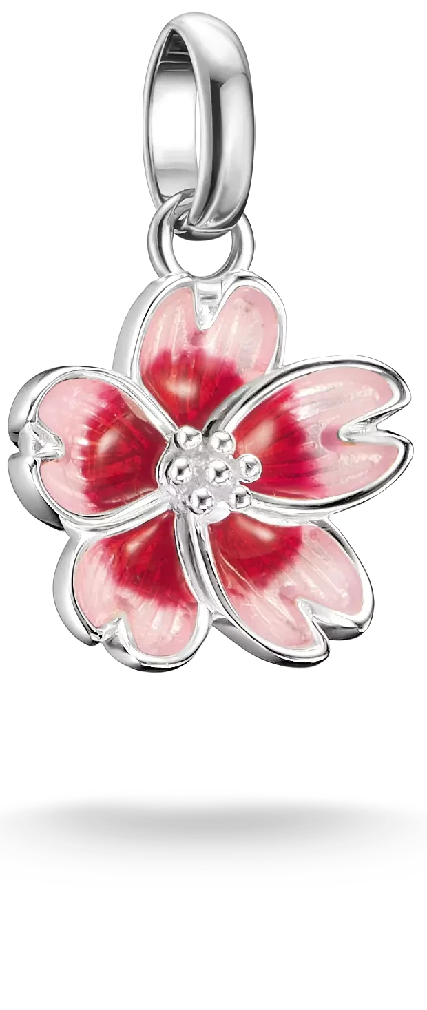 Ciondolo Fiore di Ciliegio Connect Argento - Thomas Sabo Modello: CC1343-007-9