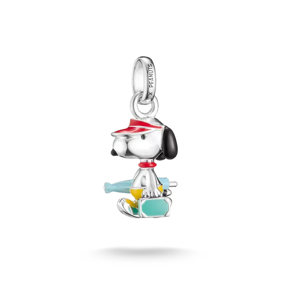 Thomas Sabo CC1345-664-7 Charm • Ciondolo Snoopy • Argento Sterling 925