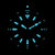 Orologio Chris Benz Defense con lancette e indici luminescenti su quadrante scuro