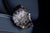 Orologio da uomo Casio Edifice, quadrante nero con layout cronografo, cinturino in metallo