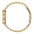 Bracciale a maglie color oro rosa con attacco per cassa dell'orologio, vista laterale
