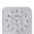 AMS Funk F5891B Wanduhr · Analog-Digital · Temperatur & Feuchtigkeit