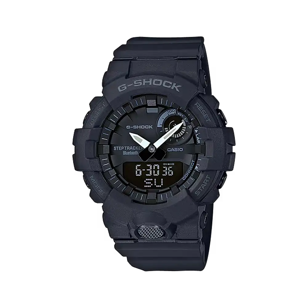 Casio GBA-800-1AER G-Shock Herrur Svart • Bluetooth Stegräknare • 20 BAR Vattenresistent