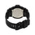 Orologio da uomo Casio G-Shock con cinturino nero e fondello rotondo in acciaio inossidabile