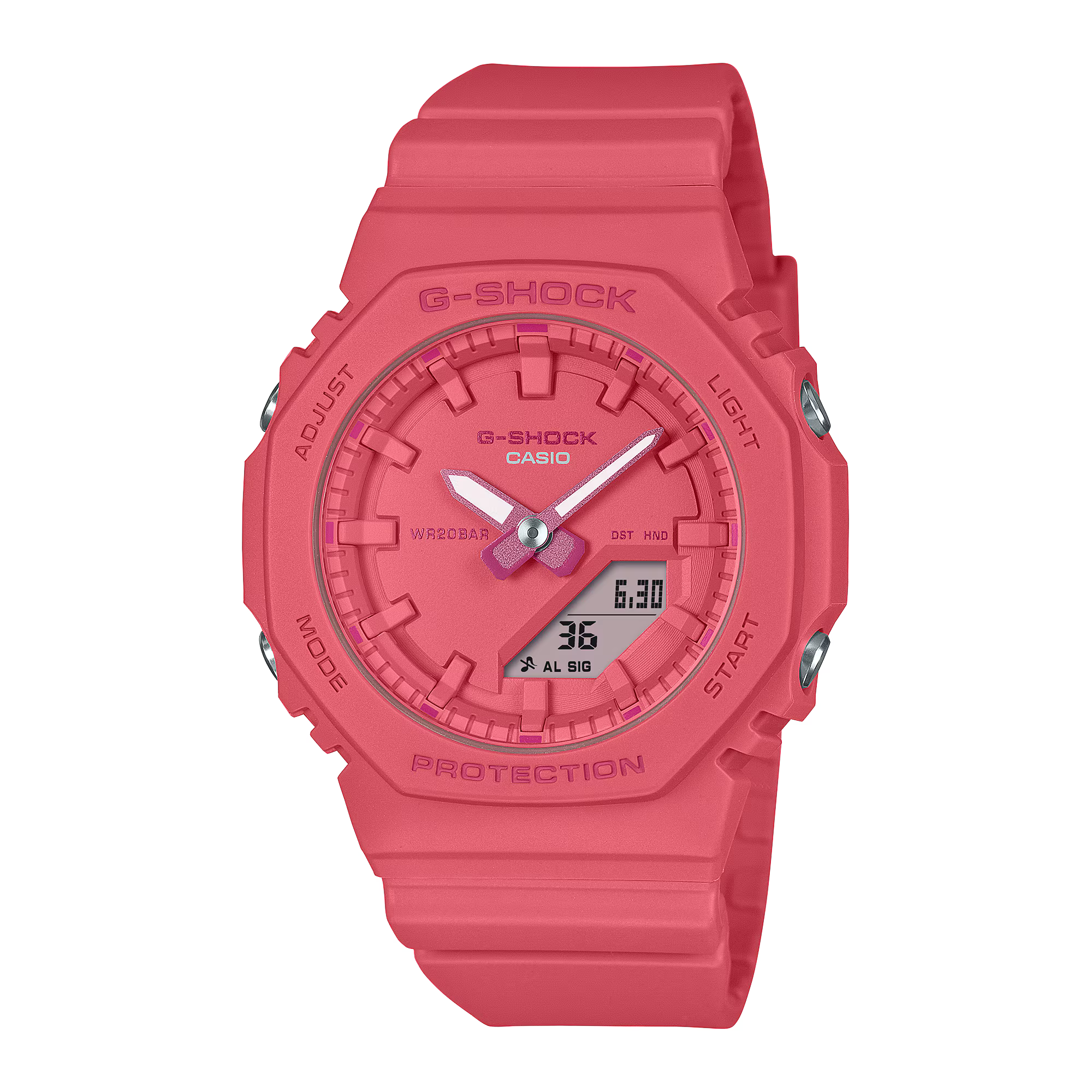 Orologio da donna Casio G-Shock GMA-P2100-4AER • Carbon Core Guard • Design compatto e sottile
